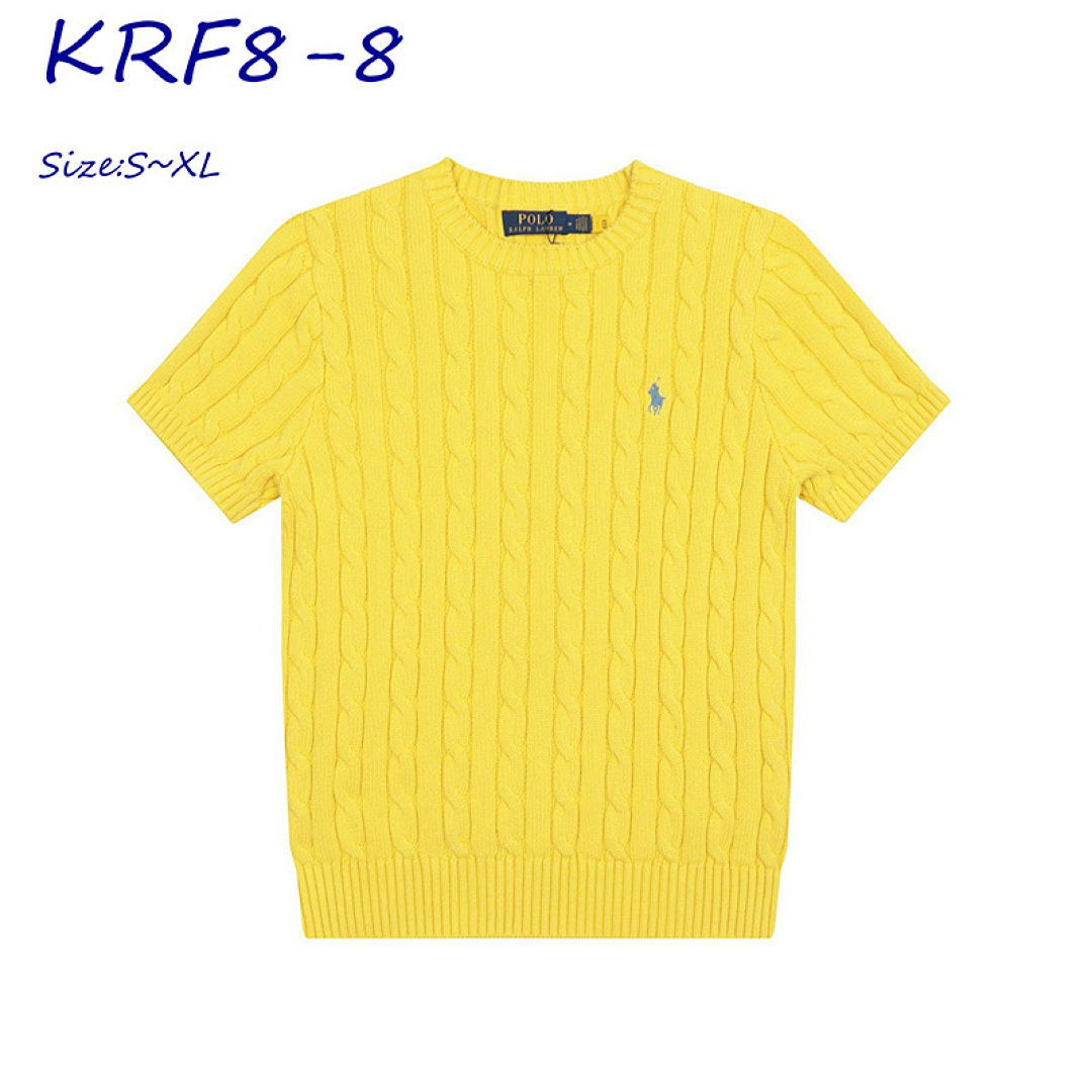 Ralph Lauren Cable-Knit Short Sleeve Sweater · KRF8 — תמונה 10