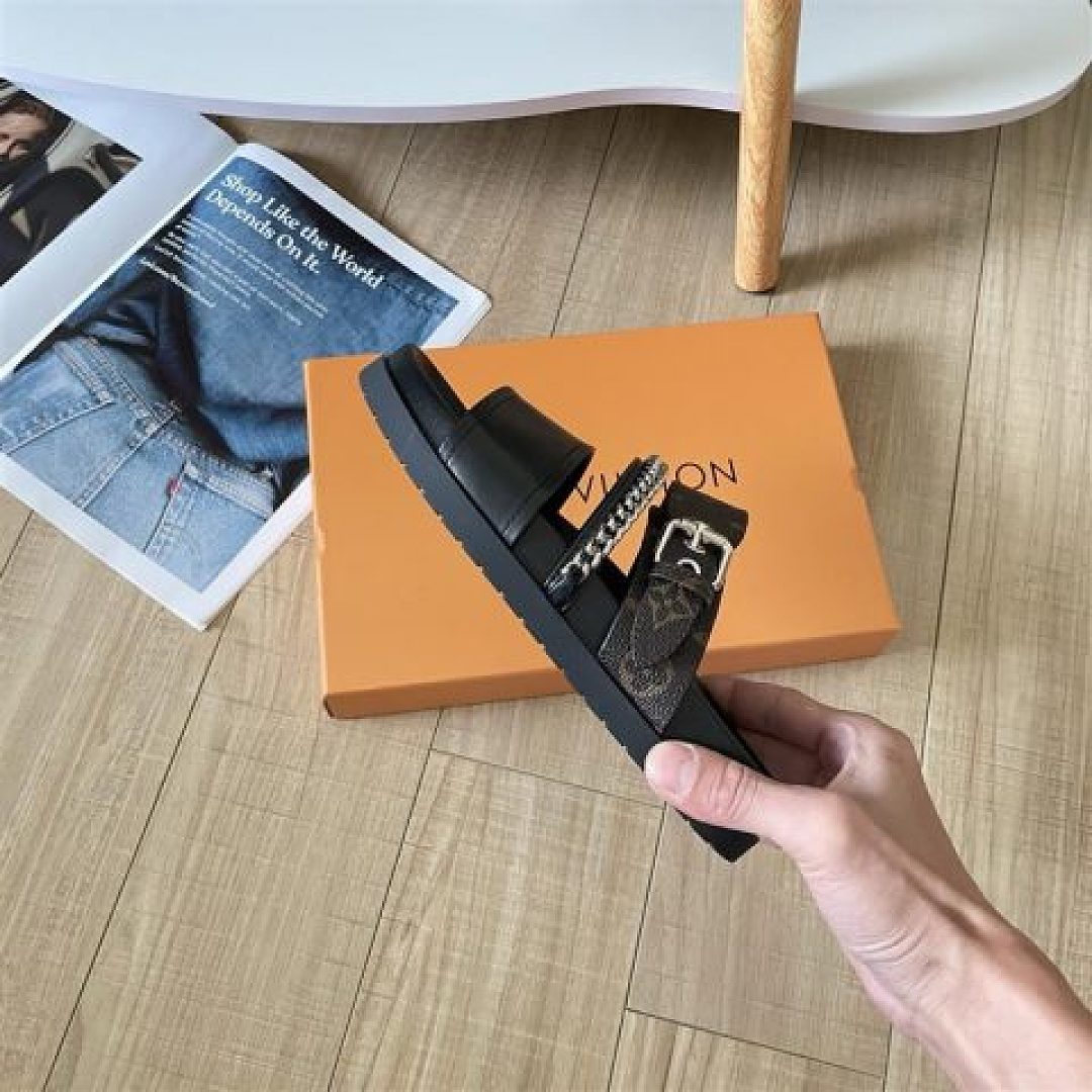 Louis Vuitton LV Vibe Comfort Mule · AMBER — תמונה 10