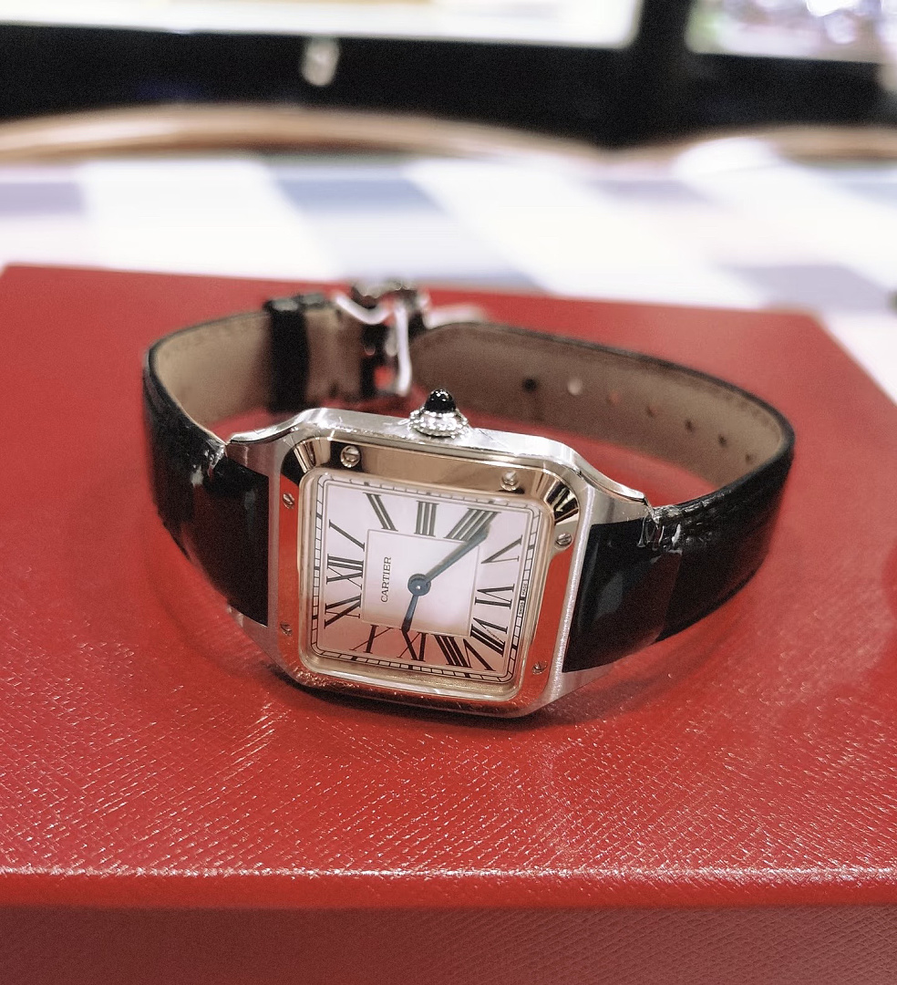 KD02 Cartier Santos Ladies' Watch 105$ — תמונה 3