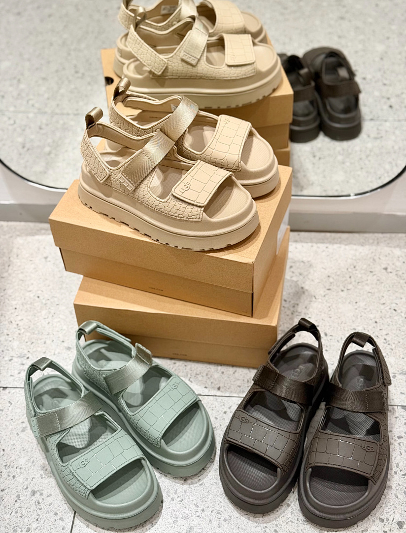 UGG GoldenGlow Embossed Sandal · ZH669 — תמונה 7