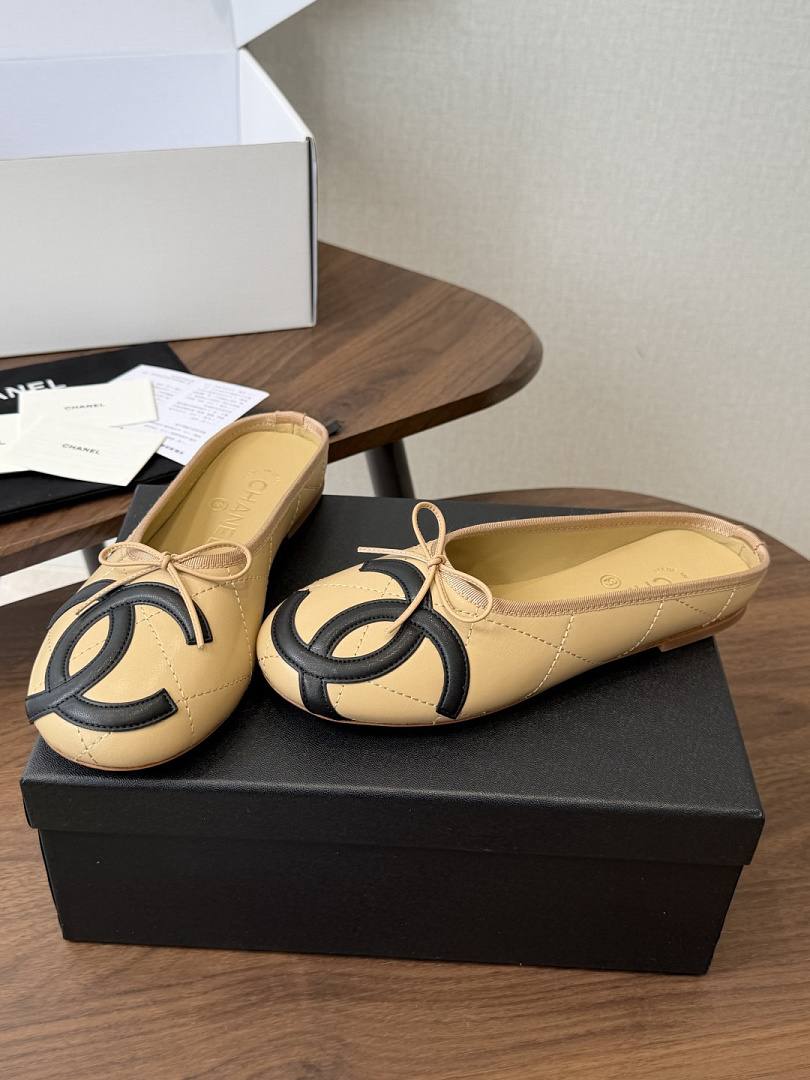 Chanel Cambon Ballet Flats · C03G — תמונה 8