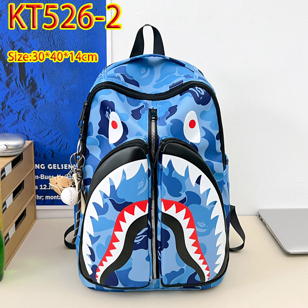 BAPE Shark Day Pack · KT526 — תמונה 30