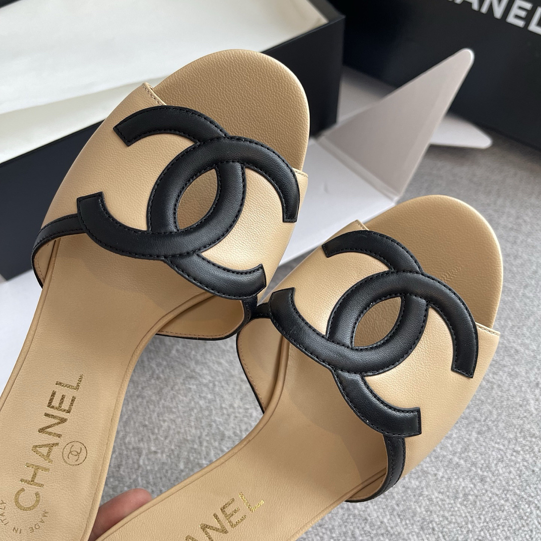SS25 Chanel Kitty Heel Sandals 76$ — תמונה 5