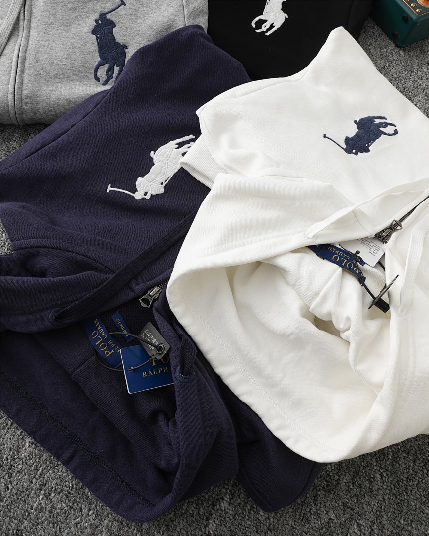 Ralph Lauren The RL Zip-up Hoodie · R6R — תמונה 11