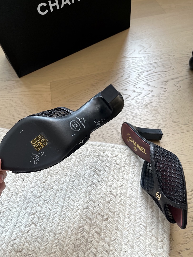 Chanel Mesh Mules · YYY3 — תמונה 5