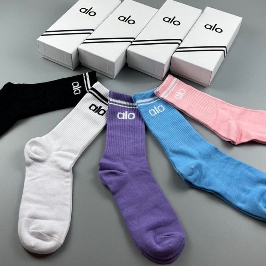 Alo Ribbed Sock Pack · G67C — תמונה 6