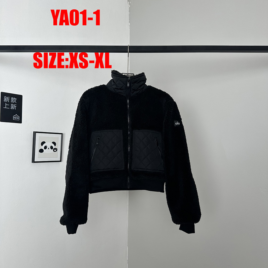 Alo Yoga Sherpa Edge Bomber · YA01 — תמונה 3