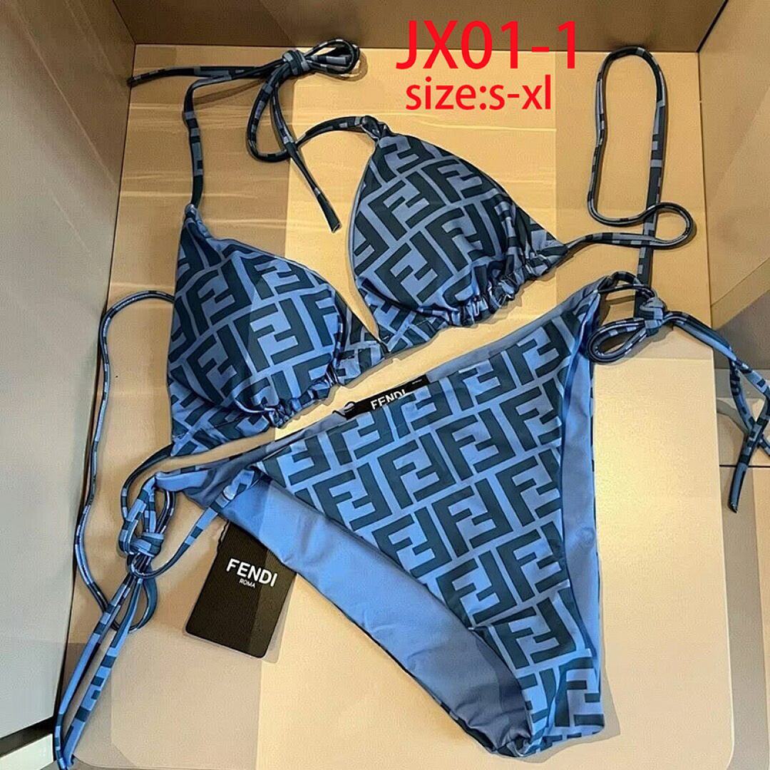 Fendi Reversible Triangular Bikini · JX01 — תמונה 11