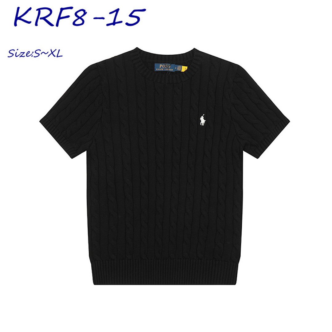 Ralph Lauren Cable-Knit Short Sleeve Sweater · KRF8 — תמונה 3