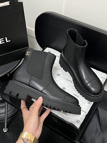 Chanel Cap Toe CC Short Boots · YC02