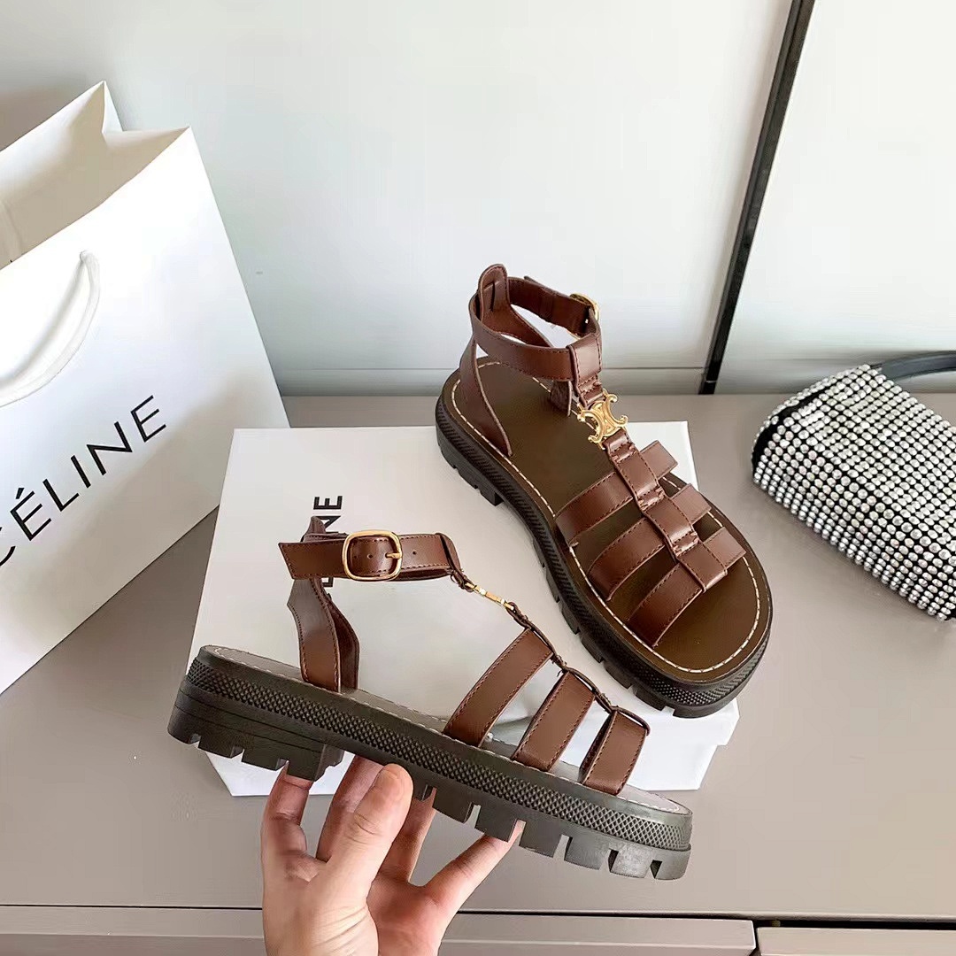 Celine Clea Triomphe Sandal · Y5B6 — תמונה 3