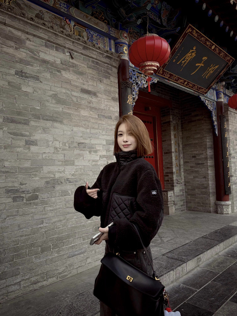 Alo Yoga Sherpa Edge Bomber · YA01 — תמונה 7