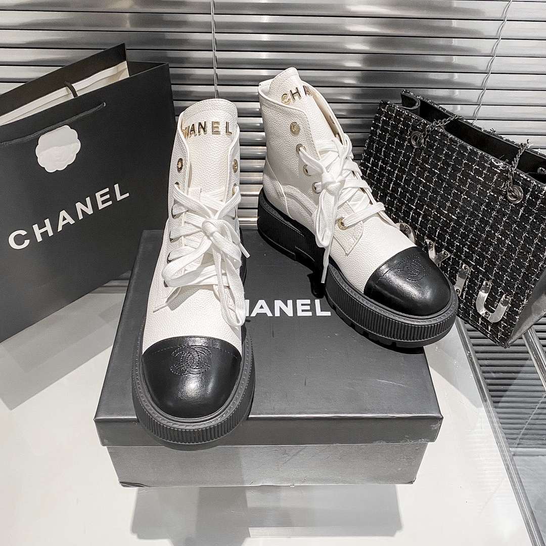 Chanel Combat Boots · 6KFD — תמונה 3