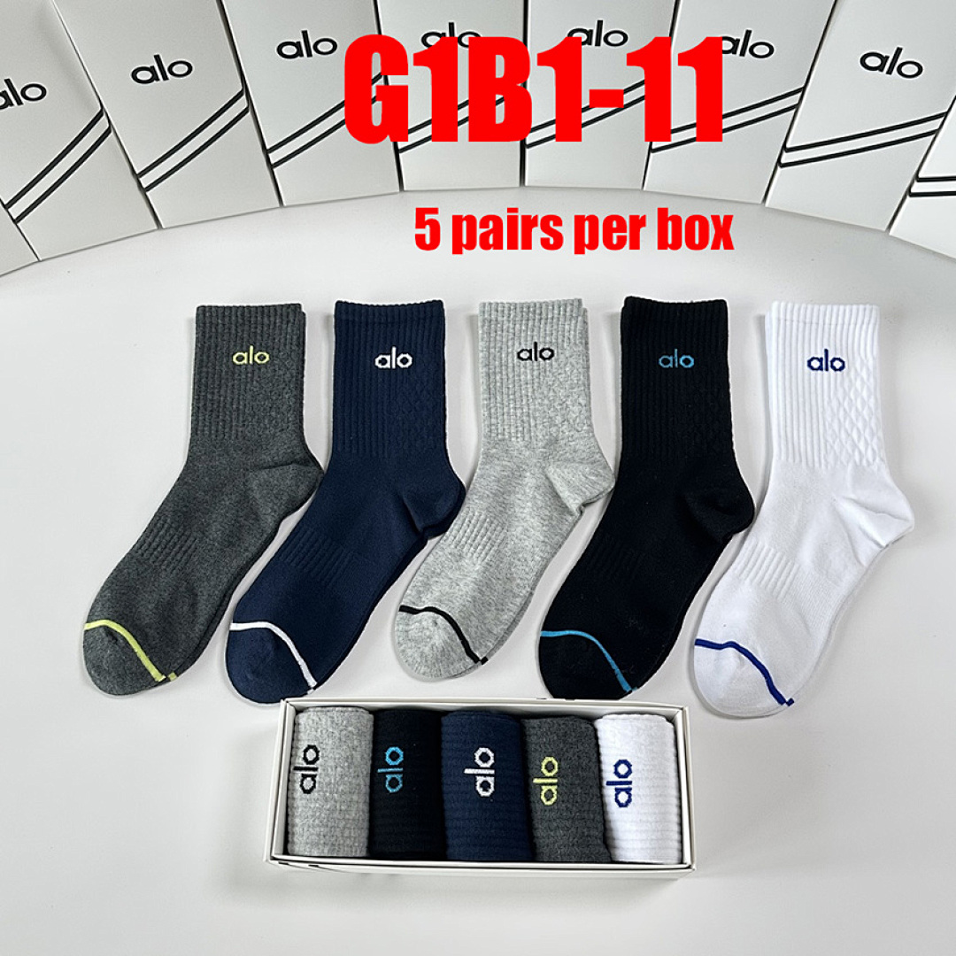 Alo Yoga Half-Crew Understated Sock · G1B1 — תמונה 20