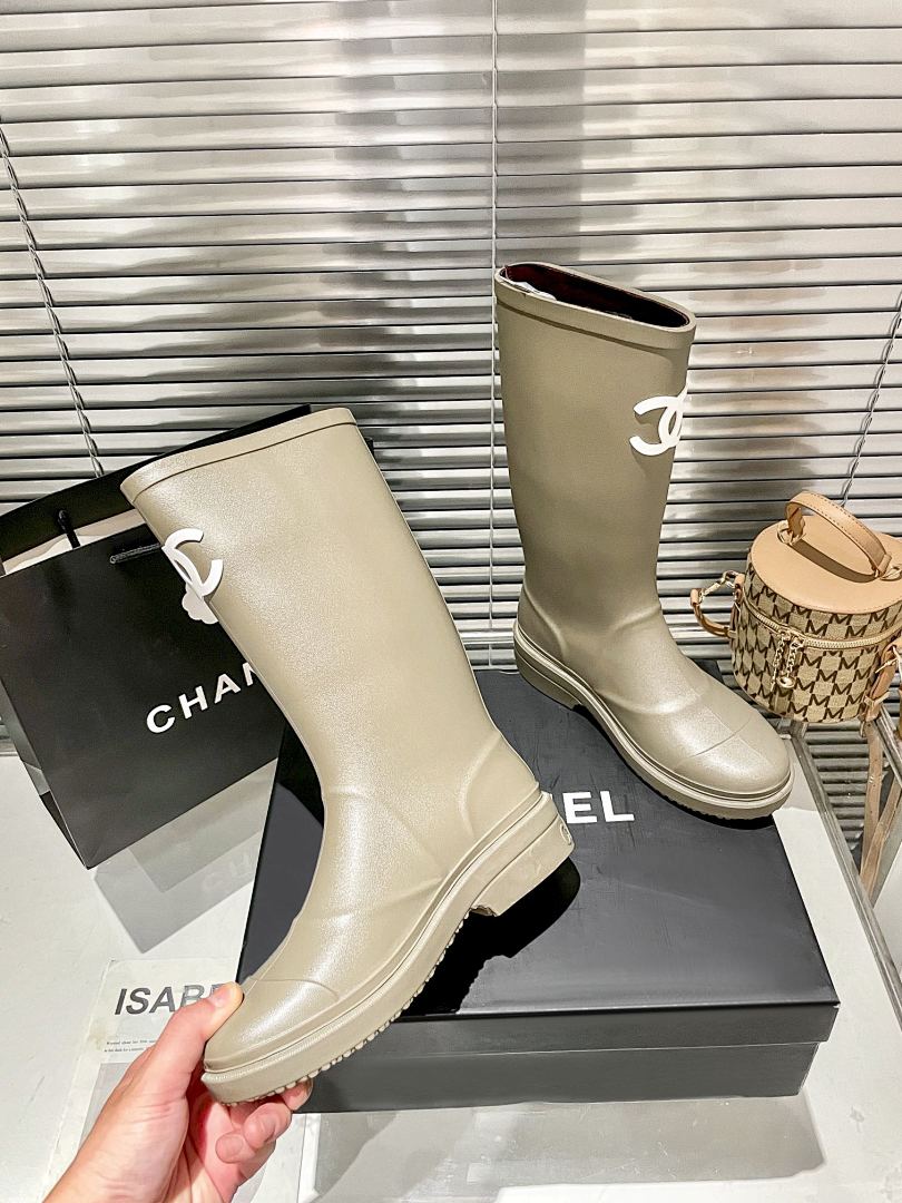 Chanel Caoutchouc CC High Boots · H3H — תמונה 2
