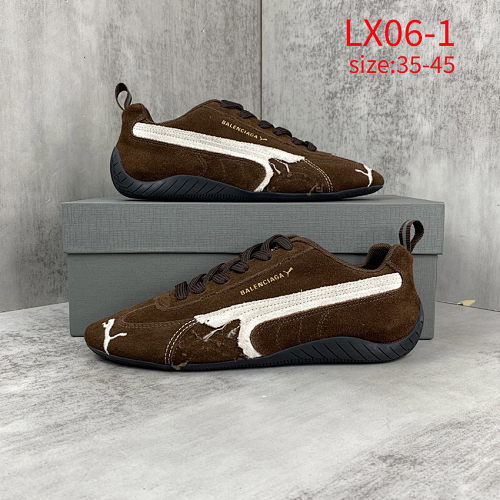 Balenciaga x Puma Speedcat Suede Distressed · LX06