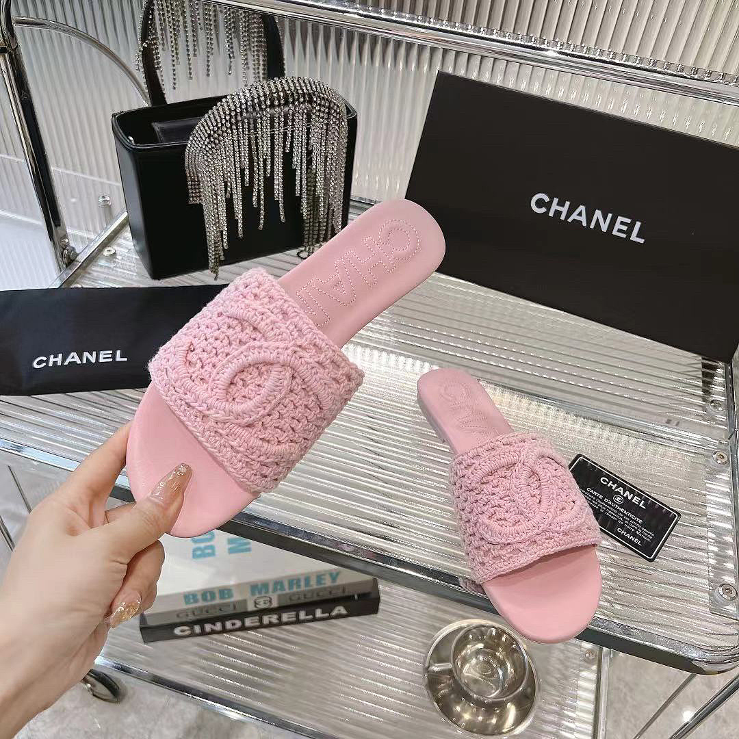 Chanel Crochet CC Mules · J85U — תמונה 14