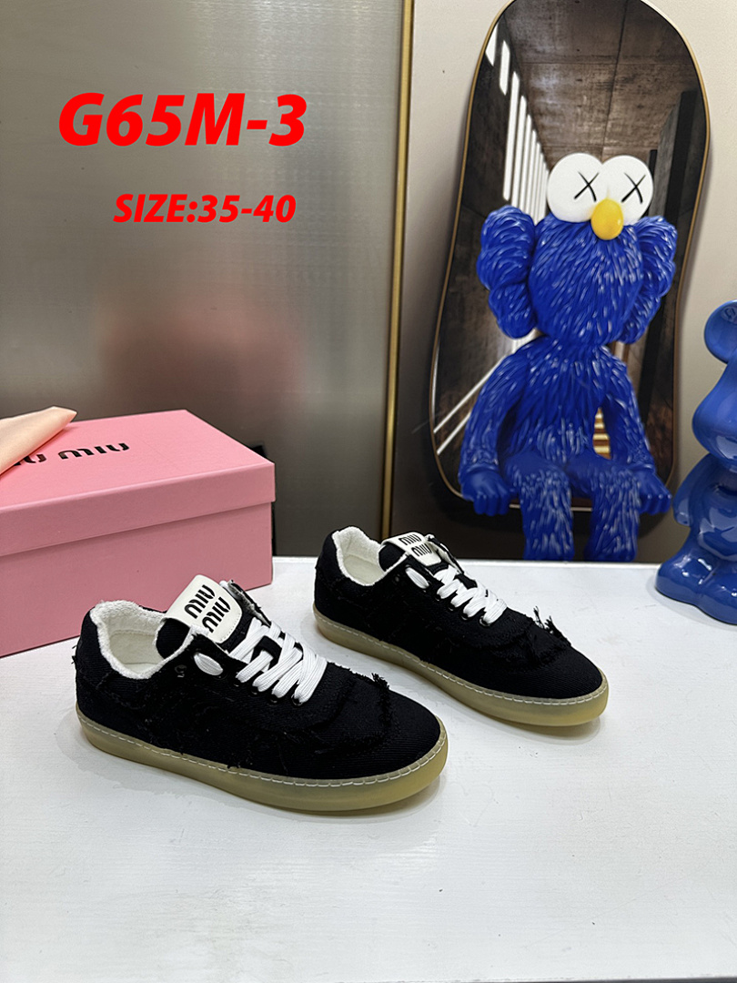 Miu Miu Canvas Sneakers · G65M — תמונה 16