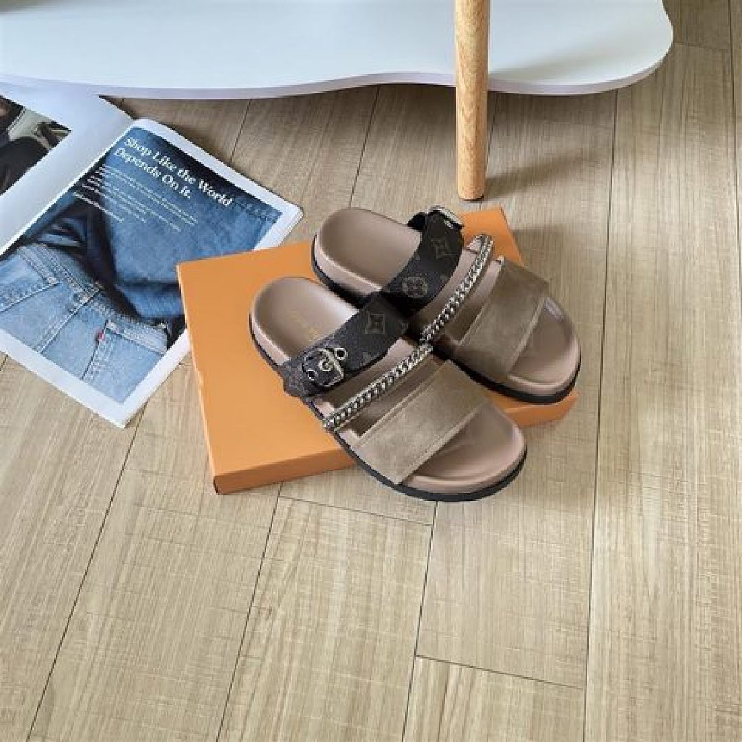 Louis Vuitton LV Vibe Comfort Mule · AMBER — תמונה 6