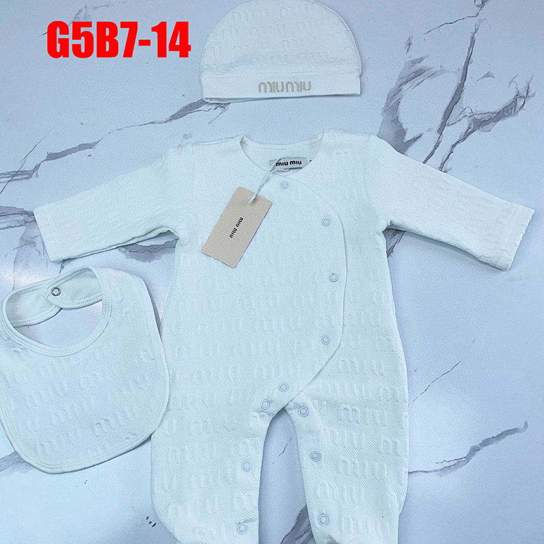 Gucci Baby cotton one-piece with Web · G5B7 — תמונה 16
