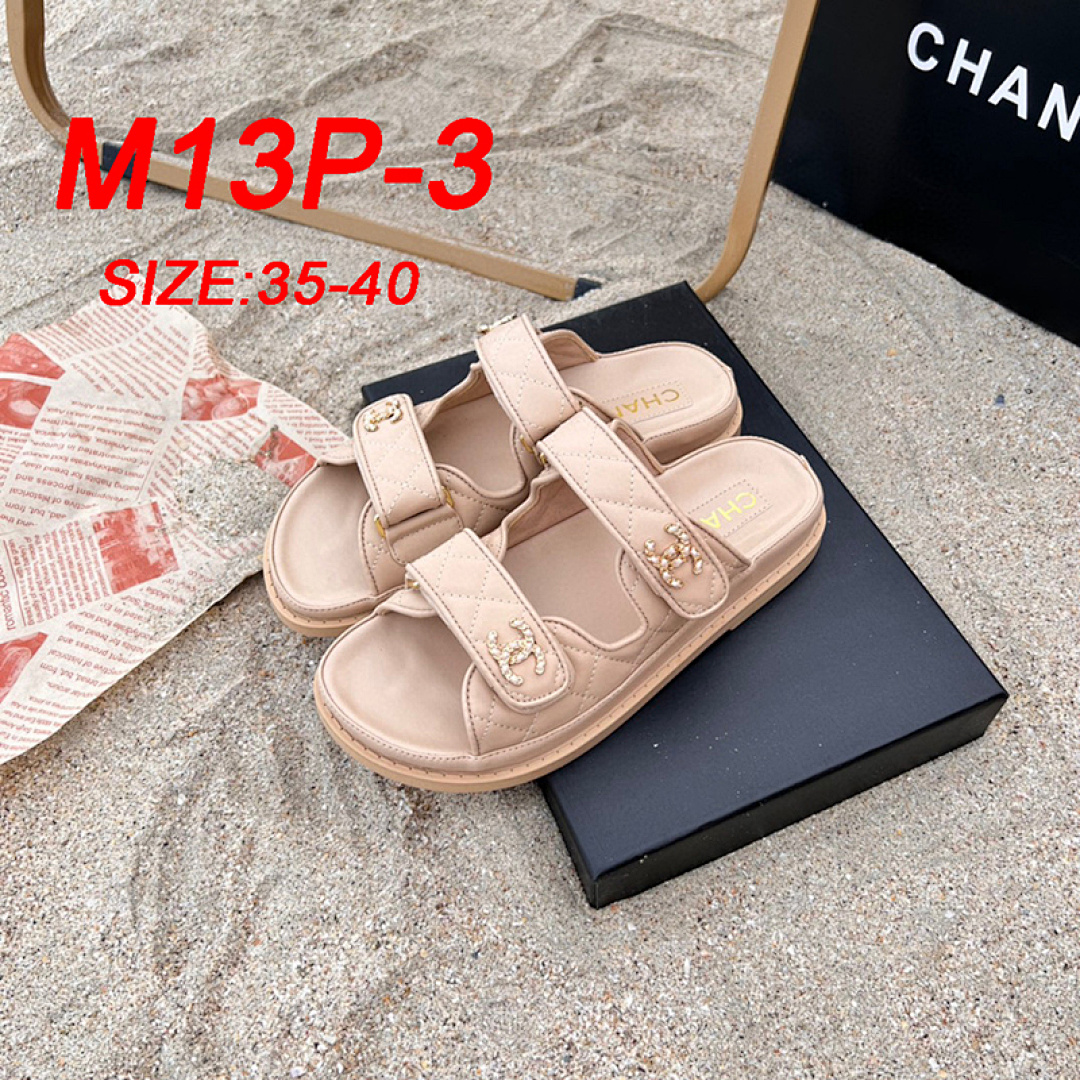 Chanel Dad Sandals · M13P — תמונה 14