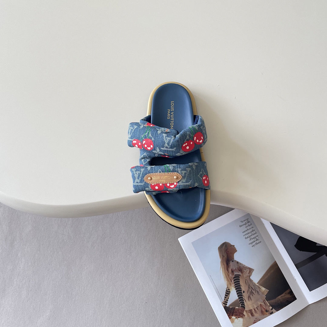 Louis Vuitton Bom Dia Flat Comfort Mule · J9L5 — תמונה 19