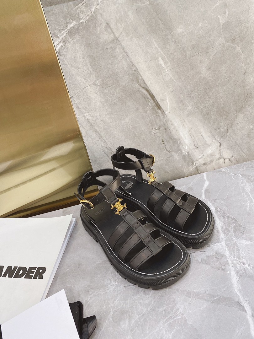Celine Clea Triomphe Sandal · Y5B6 — תמונה 8