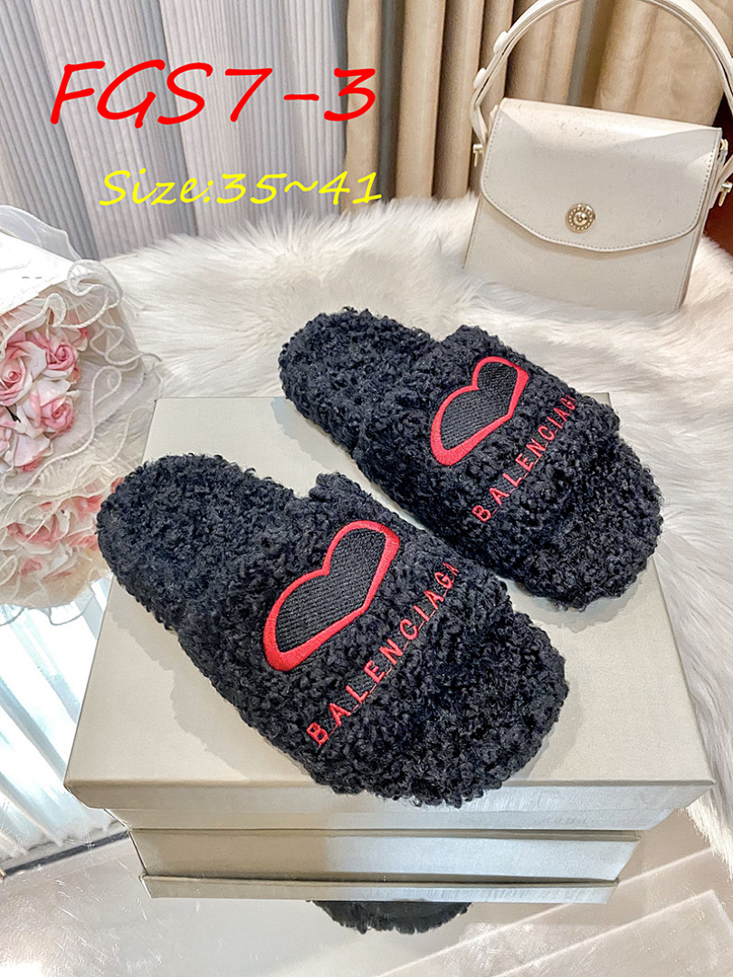 Balenciaga Furry Open Mule · FGS7 — תמונה 9