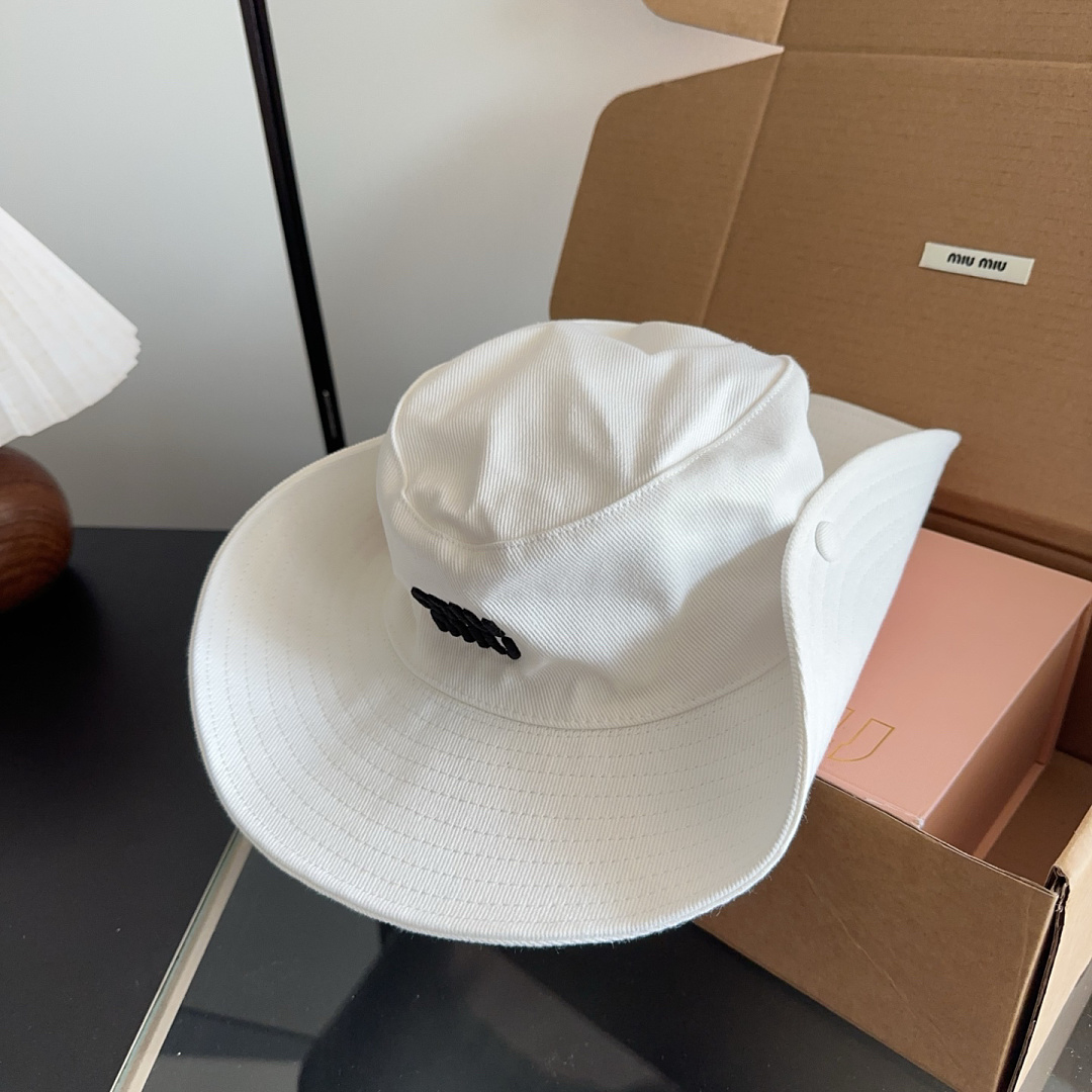 Miu Miu Denim Bucket Hat · M1M — תמונה 6