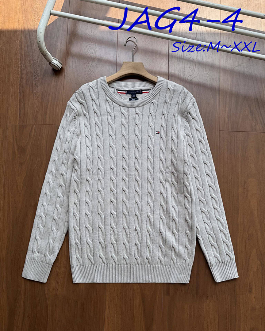 Tommy Hilfiger Cable Knit Zip-Thru Jumper · JAG4 — תמונה 14