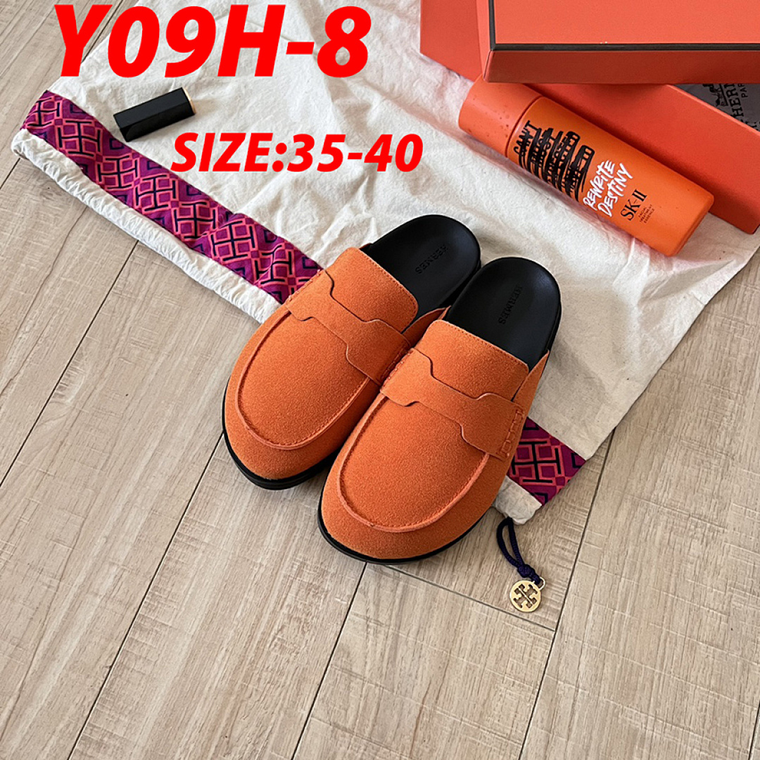 Hermès — נעלי בית · Y09H — תמונה 16