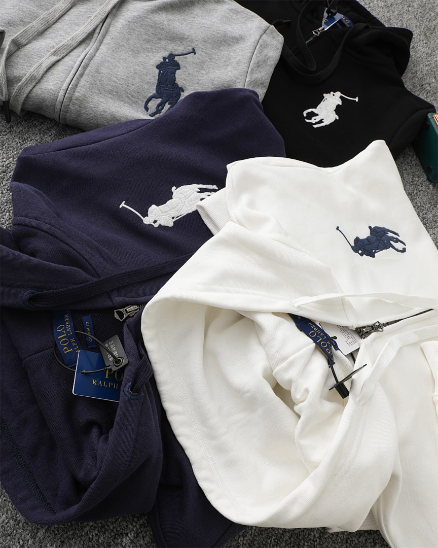 Ralph Lauren The RL Zip-up Hoodie · R6R — תמונה 9