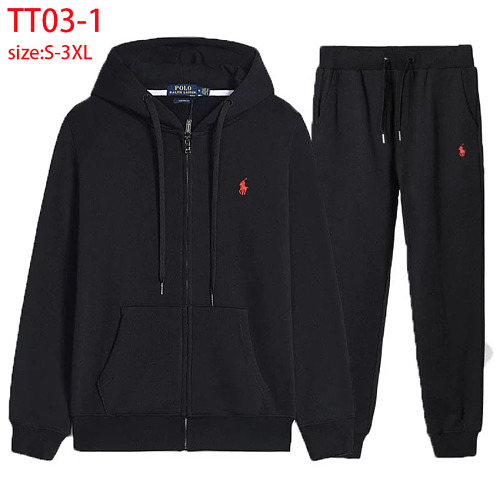 Ralph Lauren Double Knit Zip-Up Hoodie · TT03