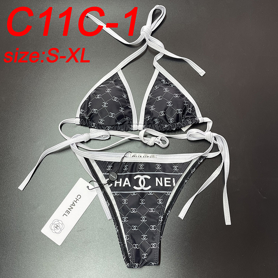 Chanel Surf Logo Bikini · C11C — תמונה 25