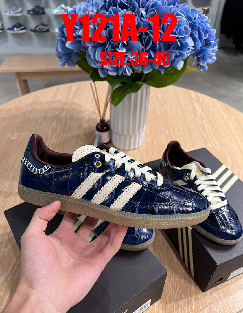 Adidas Samba Wales Bonner Brown Croc · Y121A — תמונה 6
