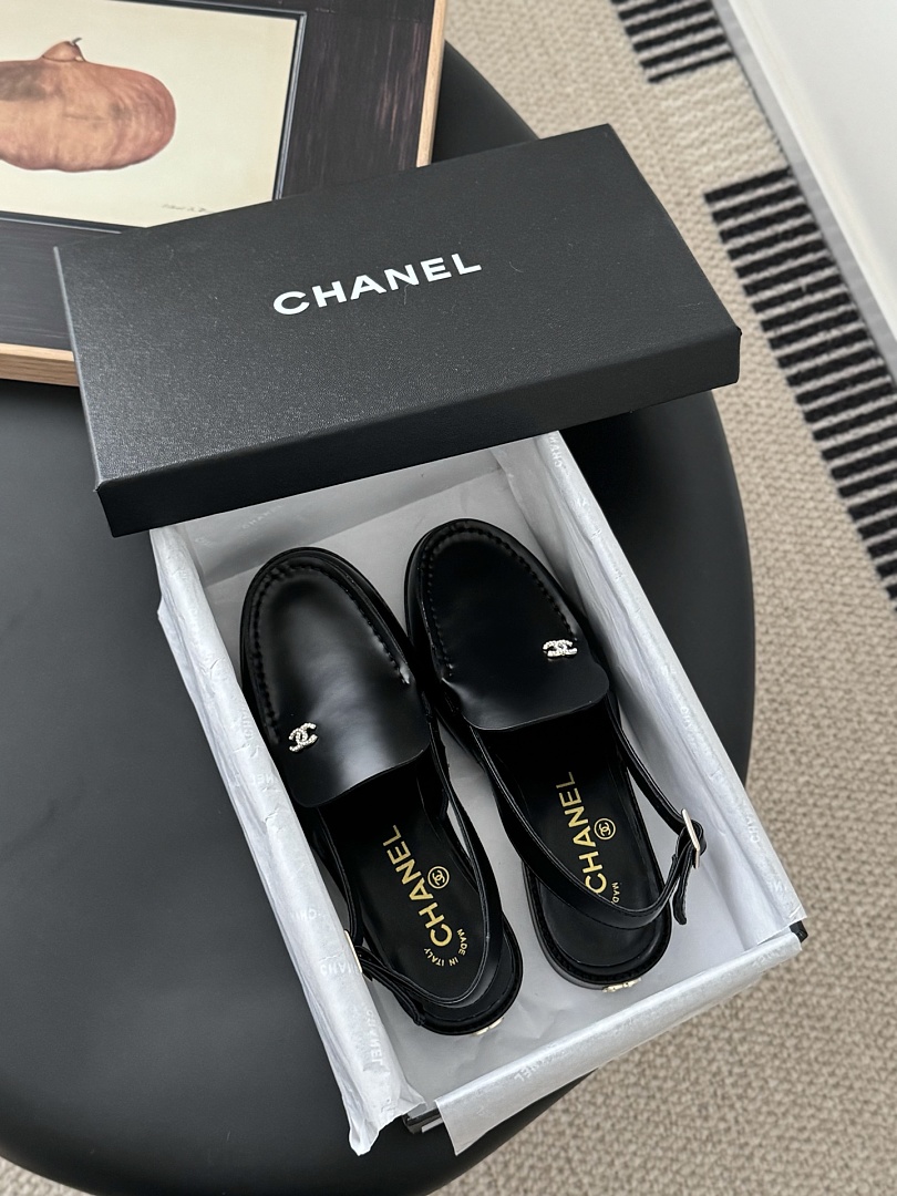 Chanel Slingback Loafers · L85S — תמונה 8