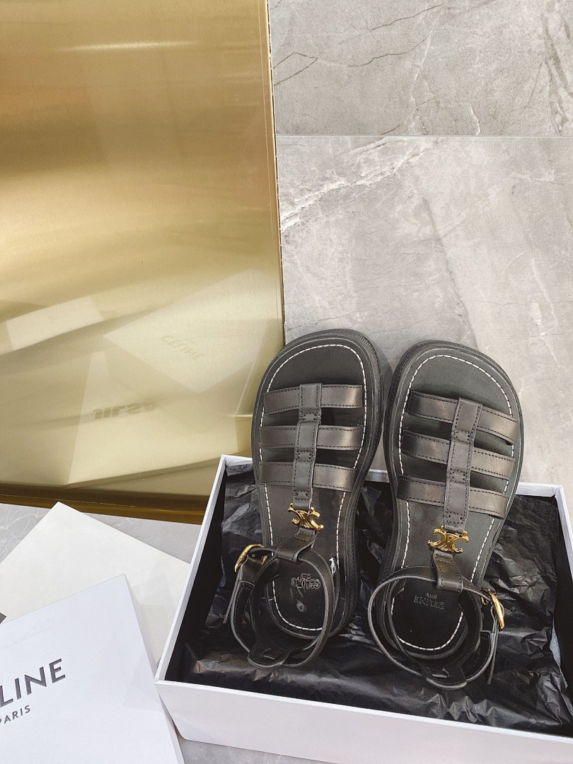 Celine Clea Triomphe Sandal · Y5B6 — תמונה 5