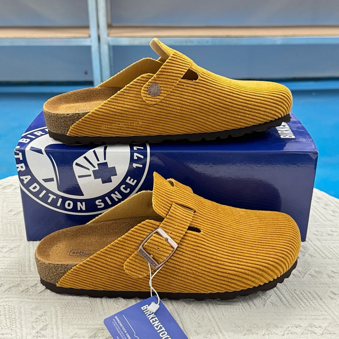 Birkenstock Boston Corduroy · Y159B — תמונה 12