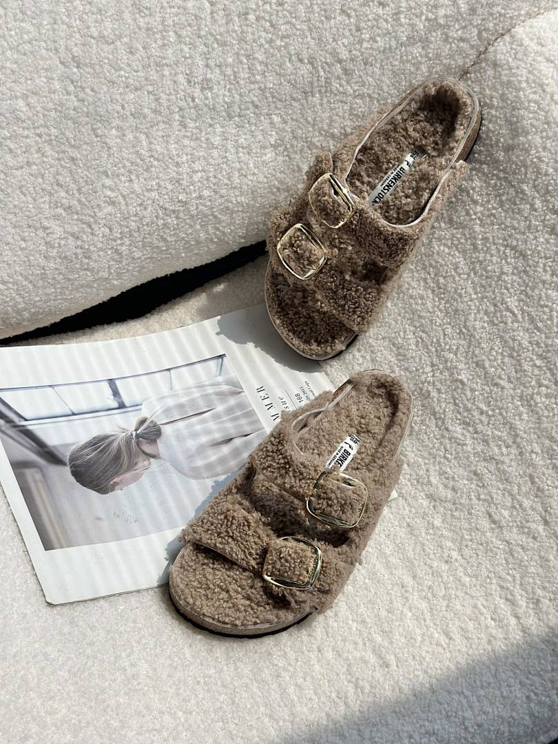 Birkenstock Arizona Big Buckle Shearling · Y59B — תמונה 8