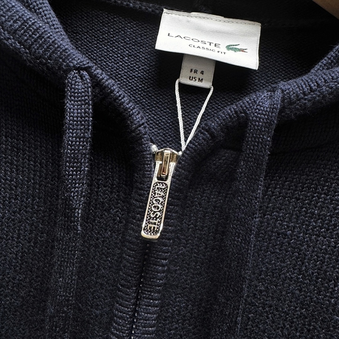 Lacoste Zip-Up Fleece Hoodie · D3F2 — תמונה 6