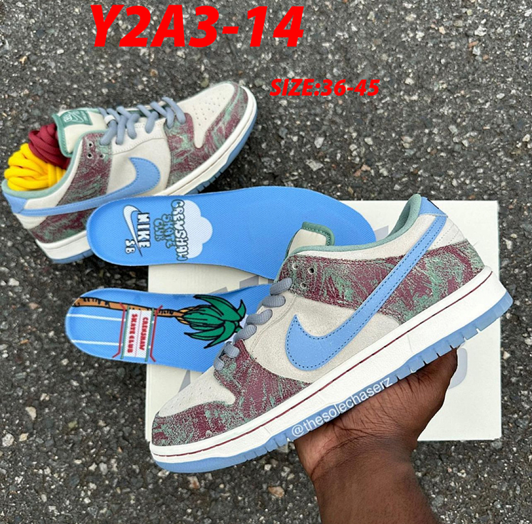 Nike SB Dunk Low Ben & · Y2A3 — תמונה 16