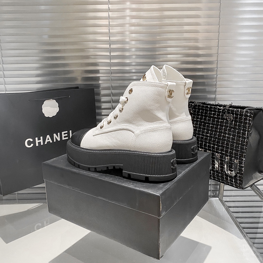 Chanel Combat Boots · 6KFD — תמונה 8