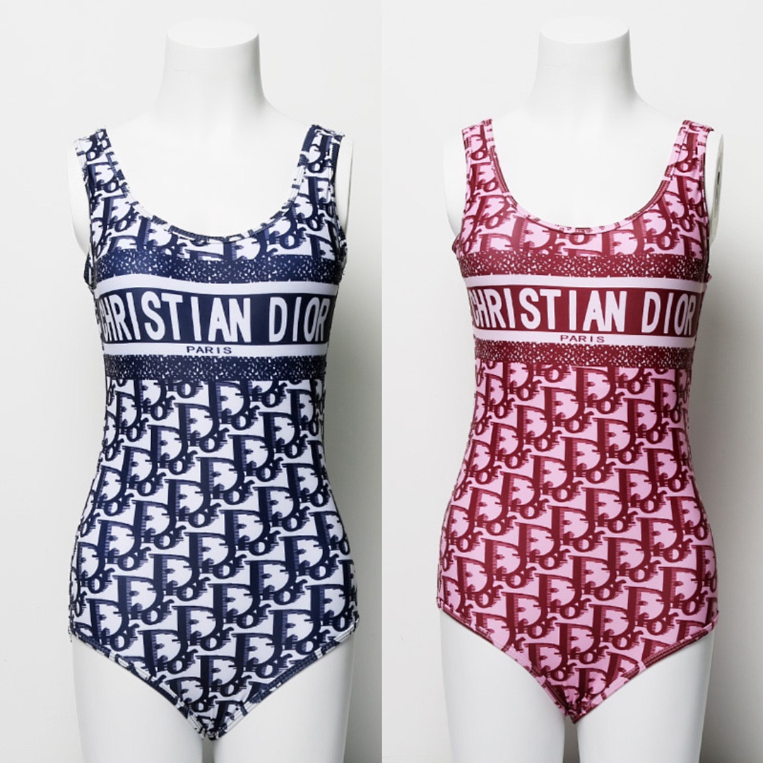 Dior Oblique Technical Fabric Swimsuit · D11D