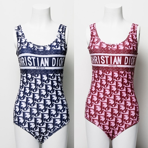 Dior Oblique Technical Fabric Swimsuit · D11D