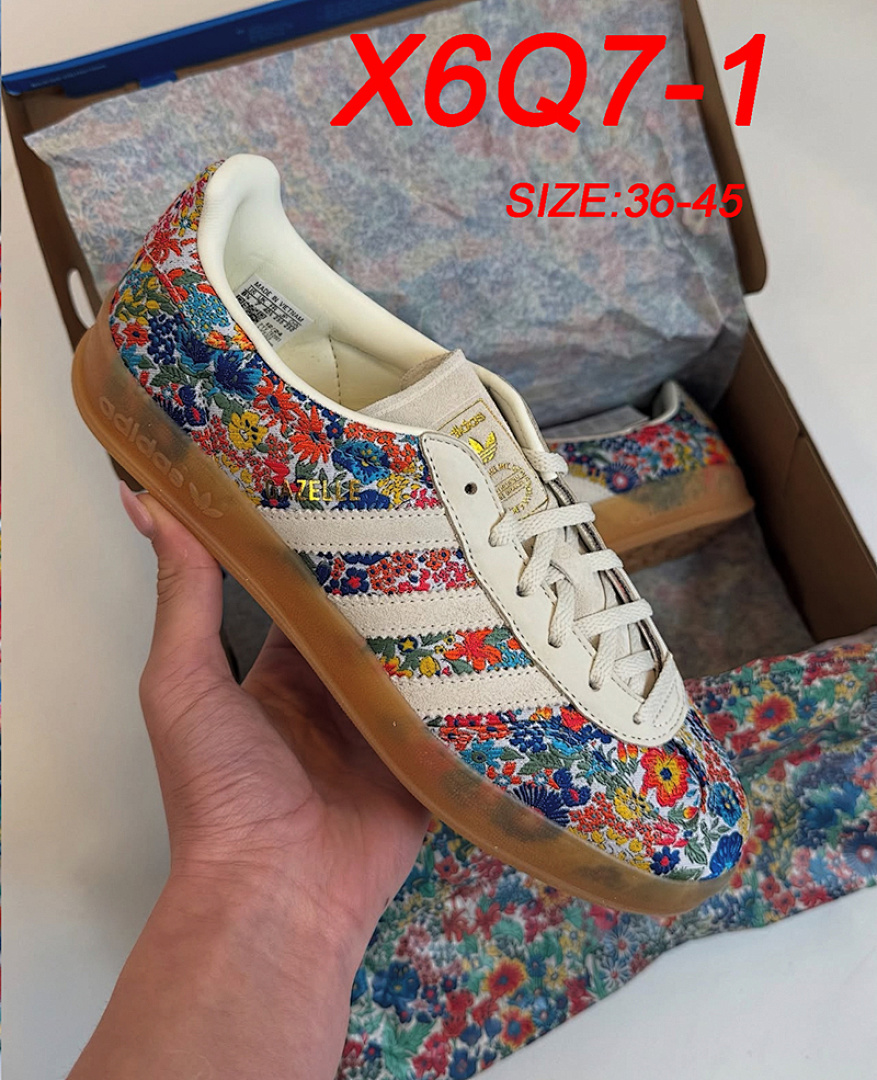 Adidas Gazelle Indoor x Liberty London · X6Q7 — תמונה 8