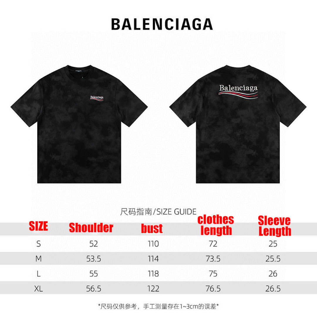 Balenciaga Political Campaign T-Shirt · RK01 — תמונה 2