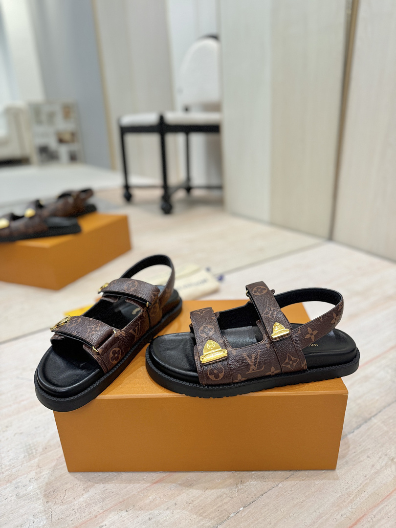 Louis Vuitton LV Sunset Comfort Sandal · R75P — תמונה 18