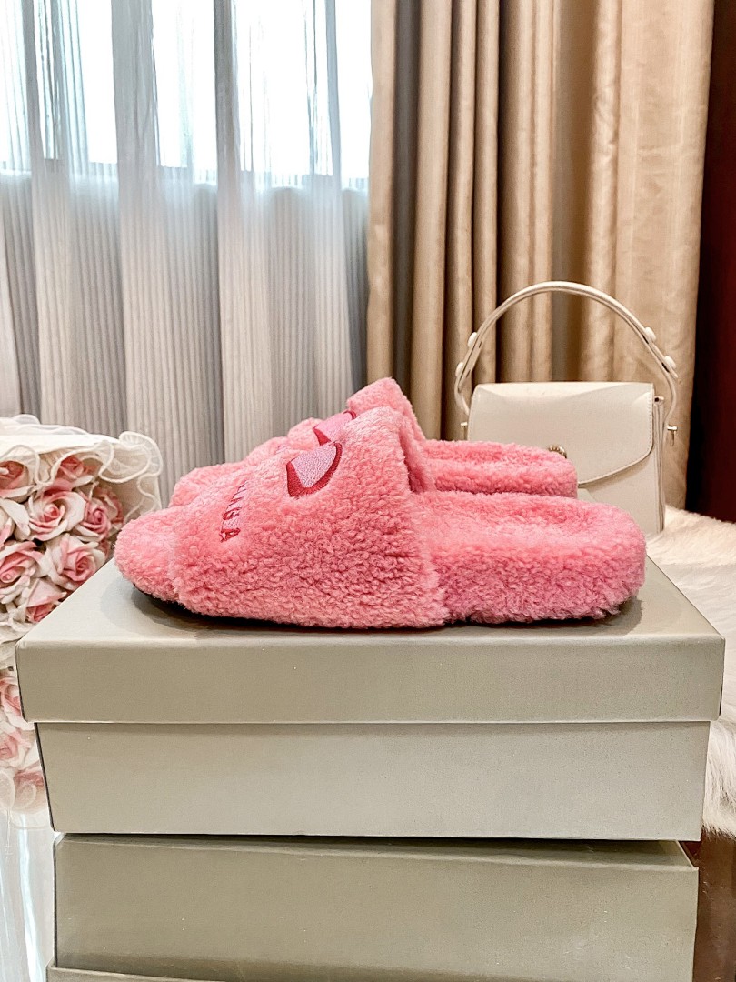 Balenciaga Furry Open Mule · FGS7 — תמונה 5