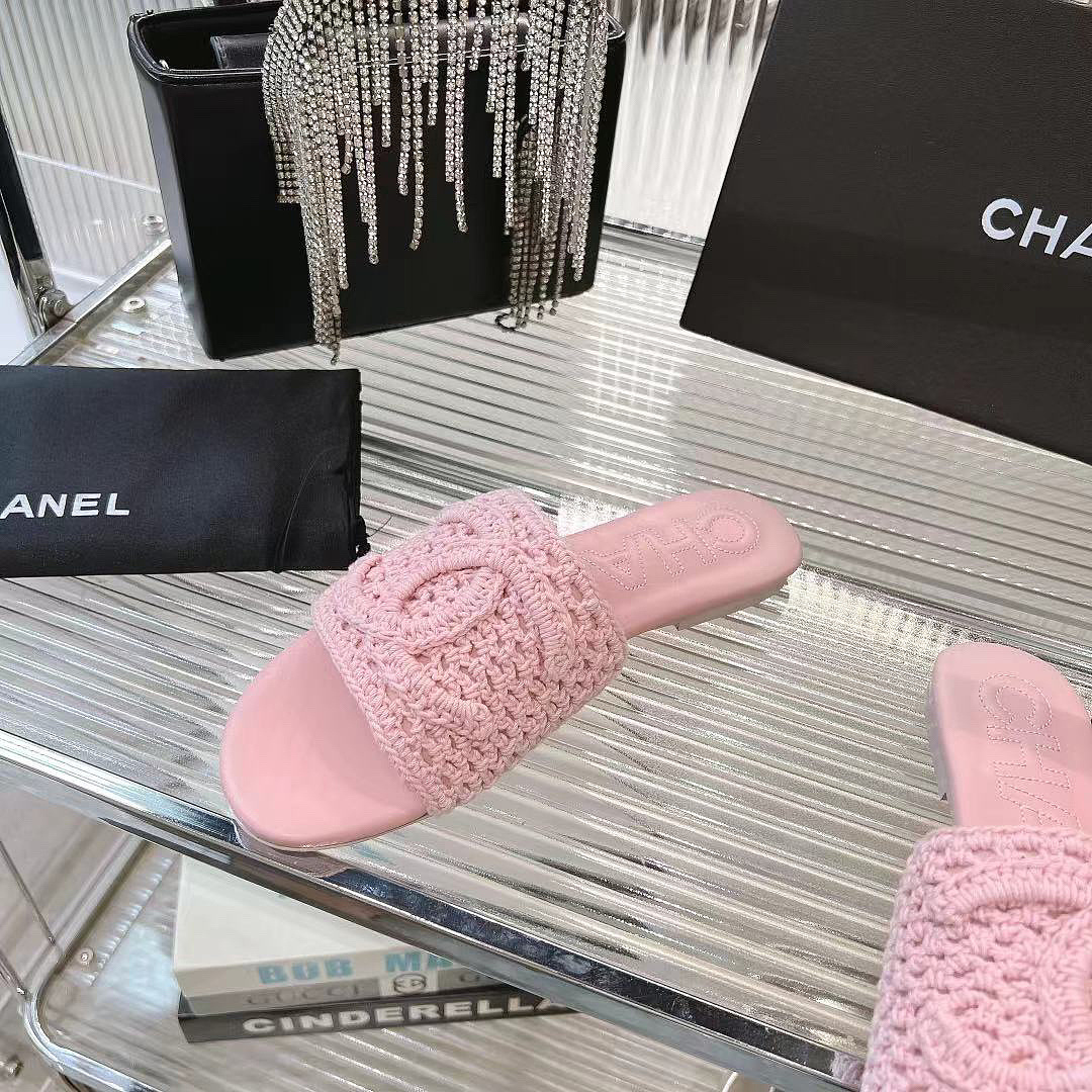 Chanel Crochet CC Mules · J85U — תמונה 12