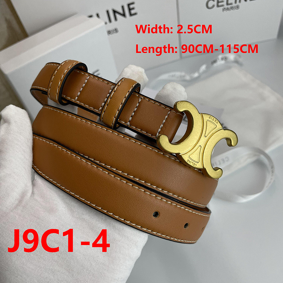 Celine Triomphe Belt · J9C1